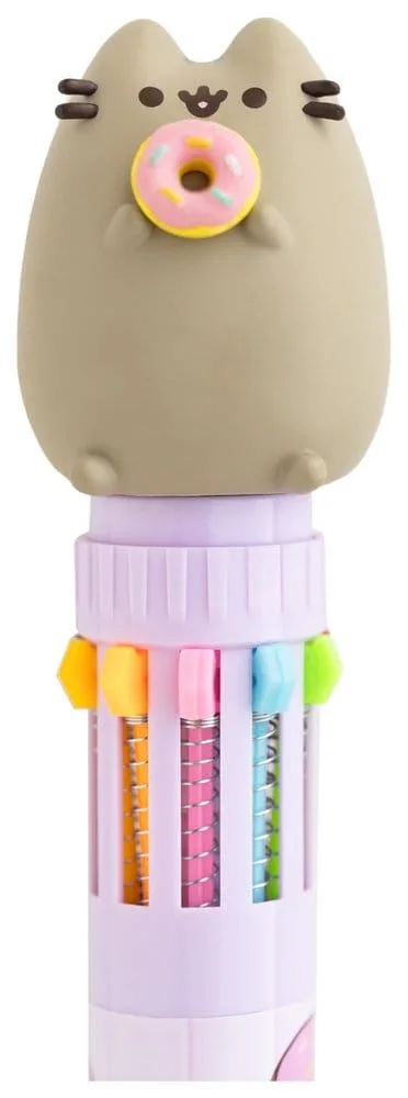 Pusheen Pen – Moments 10 Colours with 3D Topper 3