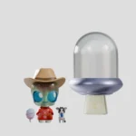 Abducted Mini Figures – Series 1 Blind Box Display of 9 9 cm 10