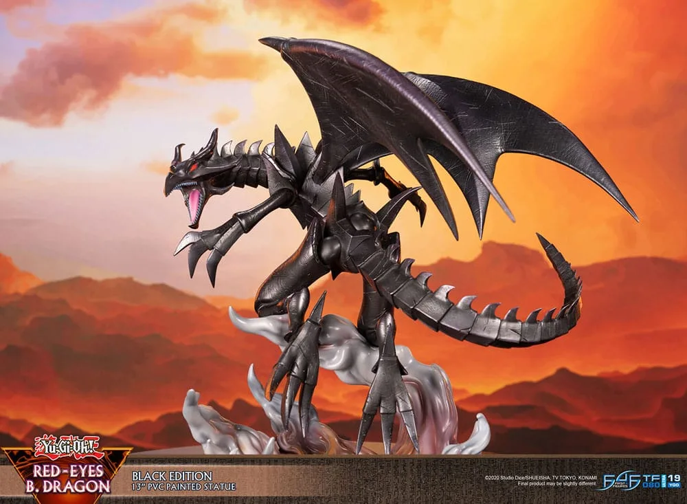 Yu-Gi-Oh! PVC Statue – Red-Eyes B. Dragon Black 33 cm 24