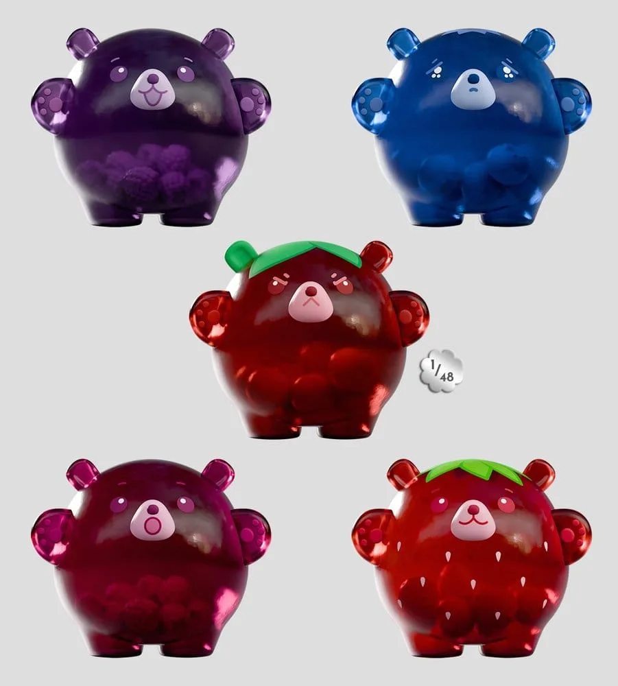 Little Bearries Mini Figures – Series 1 Blind Box Display 5 cm