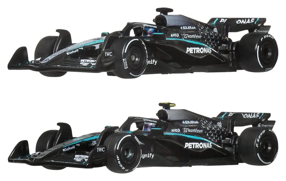 Formula 1 Diecast Cars – Mercedes-AMG PETRONAS 2-Pack 1/64