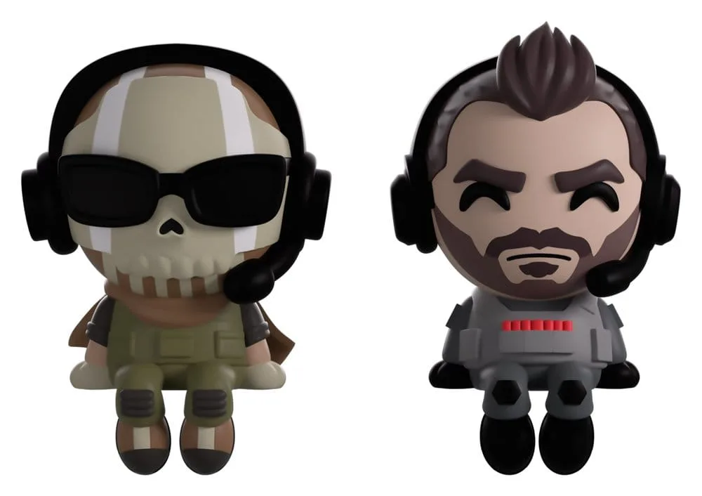 Call of Duty Vinyl Figures – Ghost & Soap Monitor Buddiez