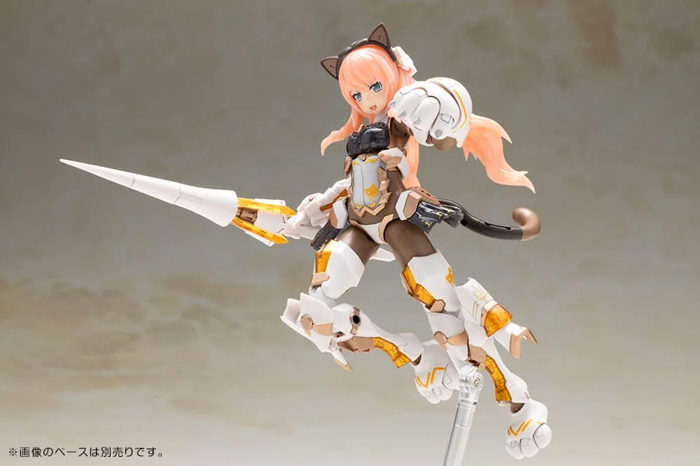 Frame Arms Girl Model Kit – Durga I Cat Armor Calico 16 cm 11