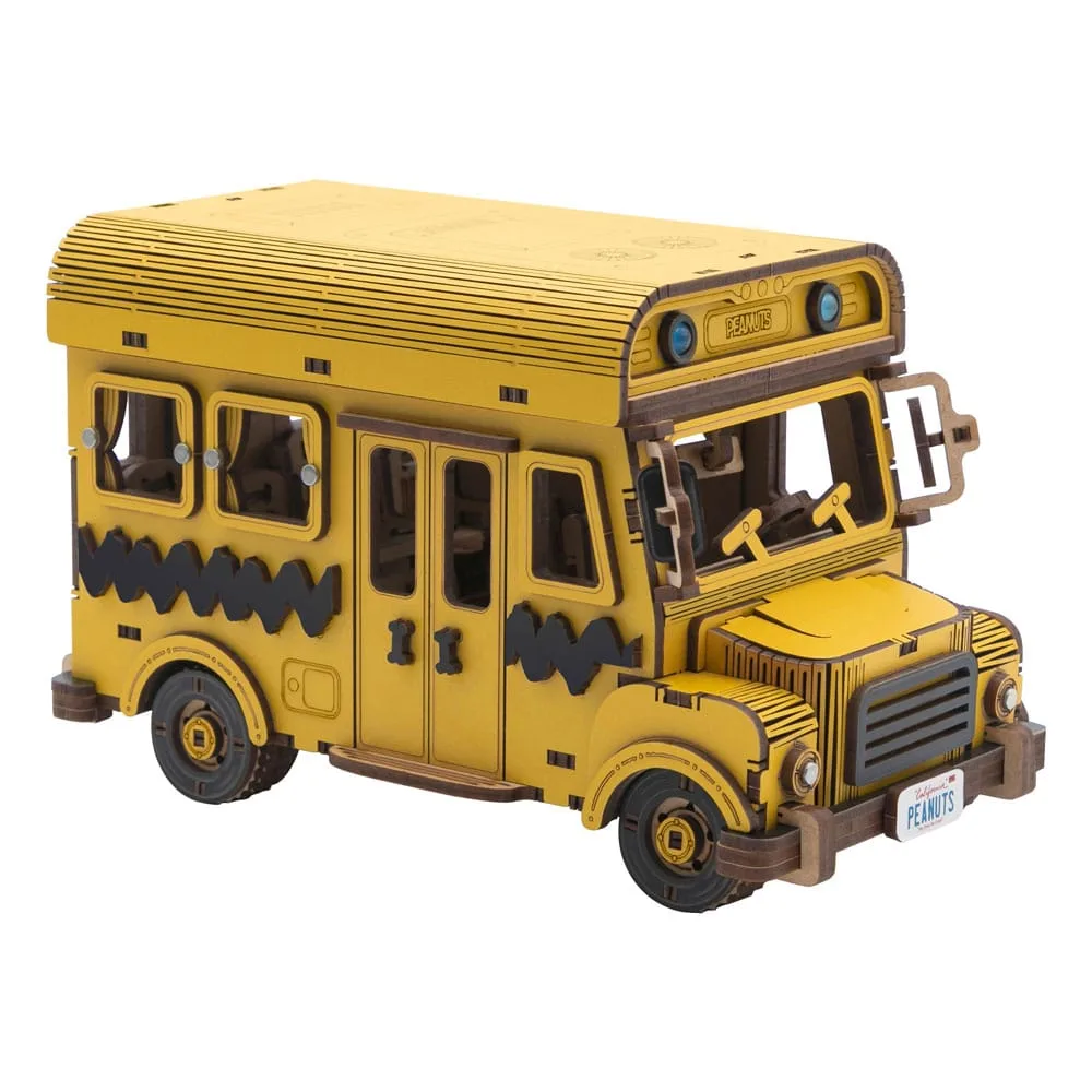 Peanuts Wooden Construction Kit – Puremind School Bus