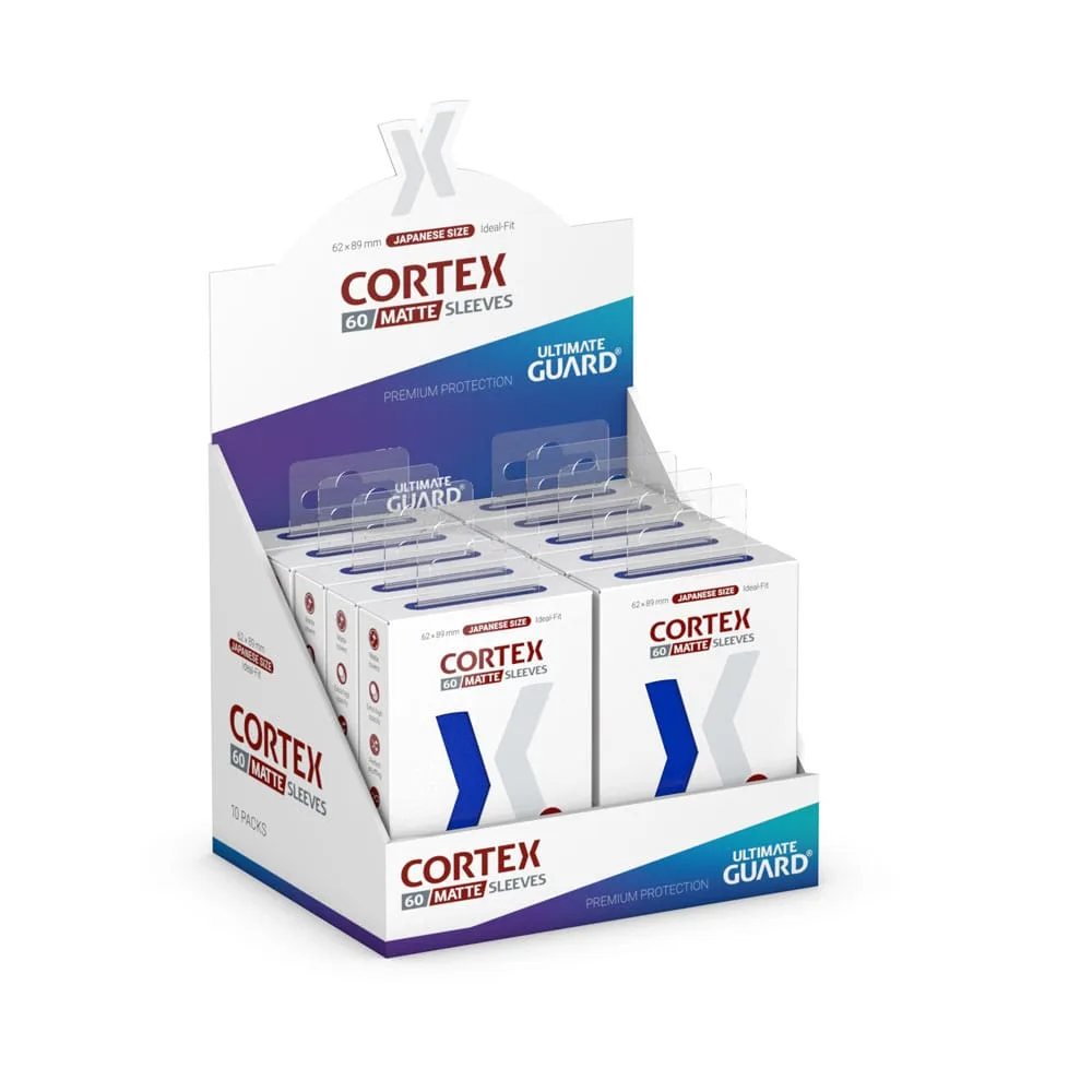 Ultimate Guard Card Sleeves – Cortex Matte Japanese Blue 60 Pack 5