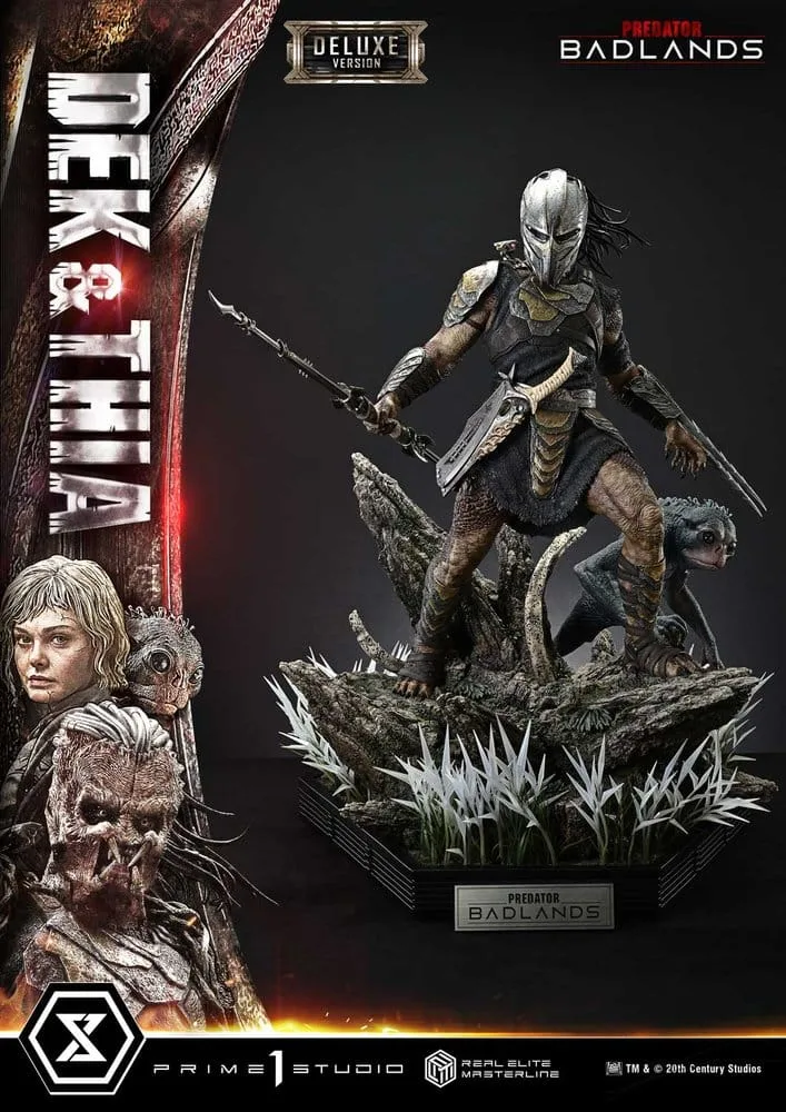 Predator Badlands Statue – Dek & Thia Deluxe 87 cm 13