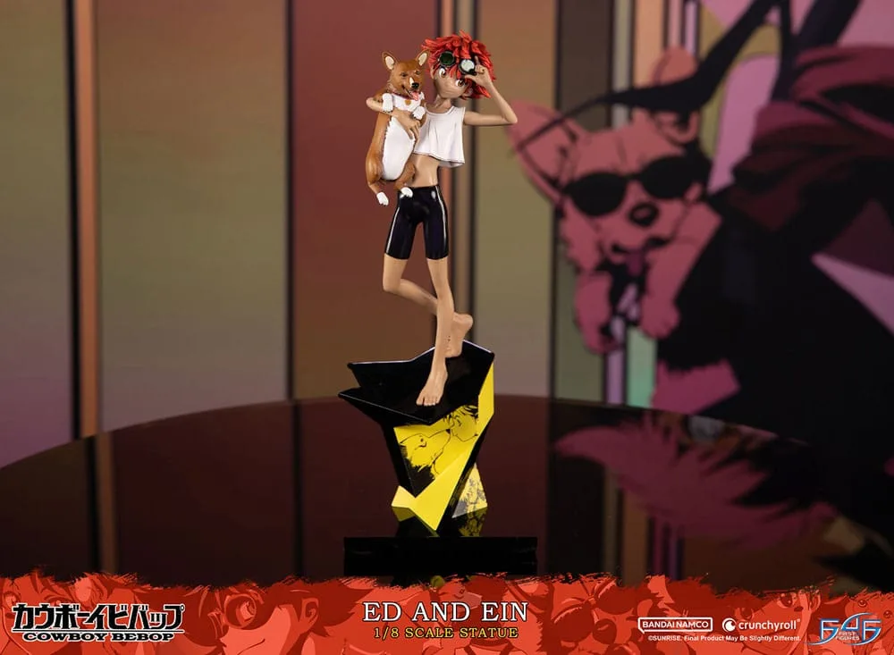 Cowboy Bebop Statue – Ed and Ein 1:8 28 cm 19