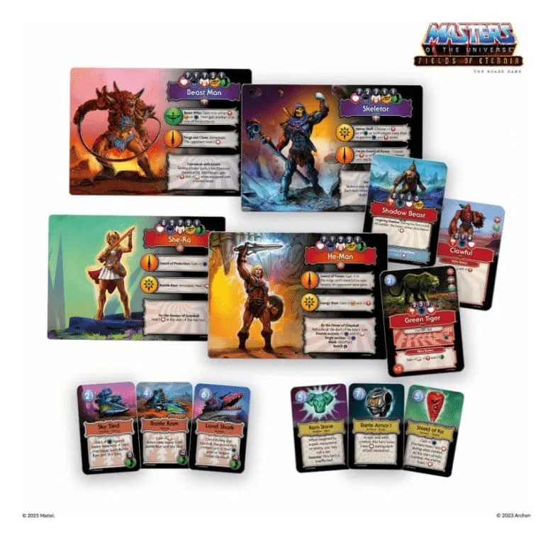 Masters of the Universe Board Game – Fields of Eternia Italian 4
