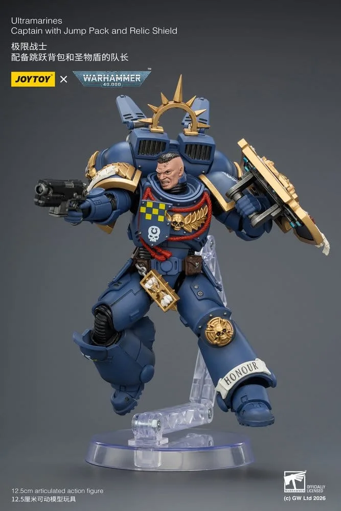 Warhammer Action Figure – Ultramarines Captain 12.5 cm 8