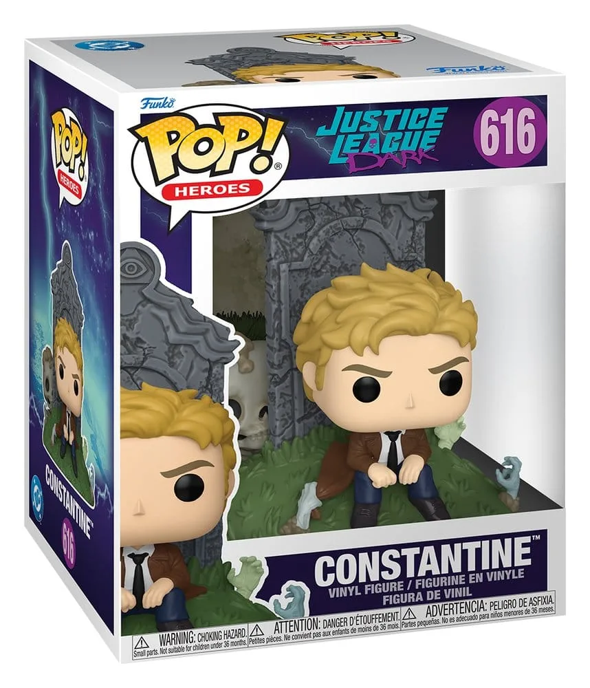 Justice League Dark Vinyl Figure – Constantine Pop Deluxe 9 cm 2