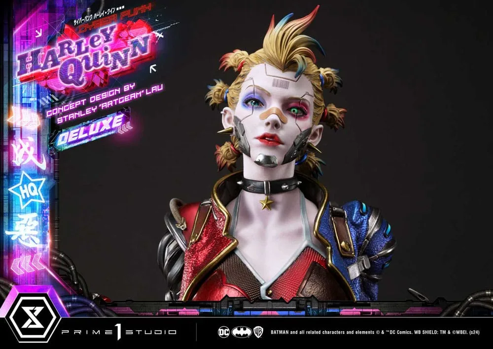 Batman Statue – Cyberpunk Harley Quinn Deluxe Bonus 60 cm 15