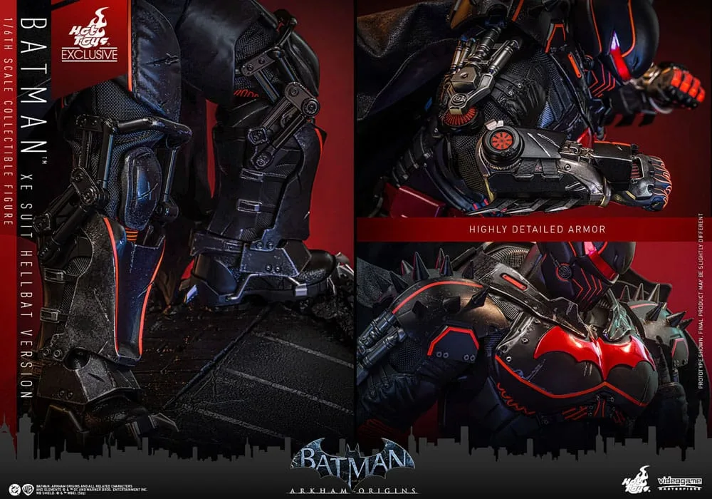 Batman Arkham Origins Actionfigur – XE Suit Hellbat 33 cm 10