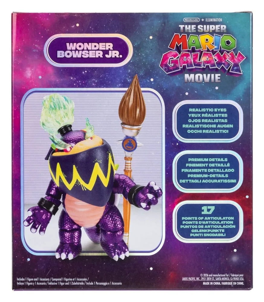 Super Mario Galaxy Movie Action Figure – Wonder Bowser Jr. 13 cm 6