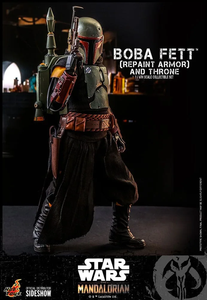 Star Wars Actionfigur – Boba Fett mit Thron Special Edition 30 cm 18