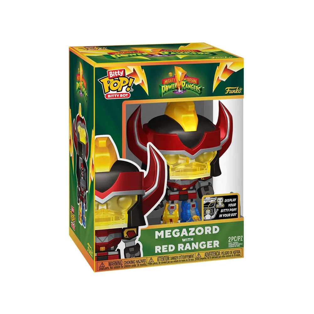 Power Rangers Vinyl Figures – Bitty POP Megazord with Red Ranger 2