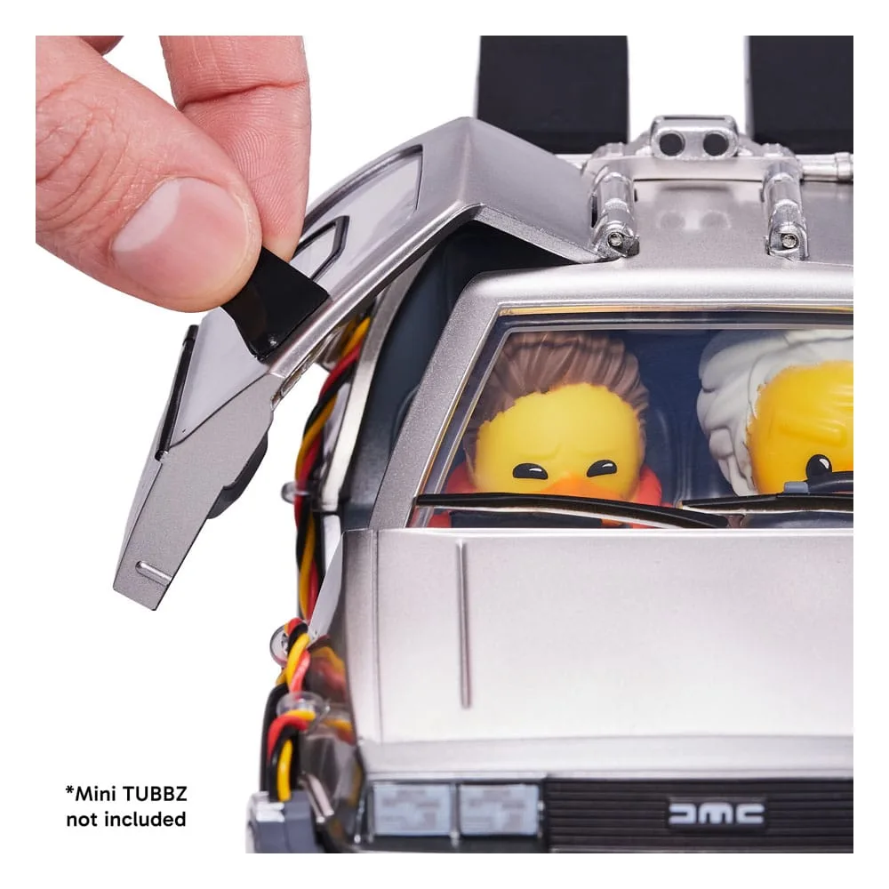 Back to the Future Vehicle Figure – Tubbz DeLorean 13 cm 7