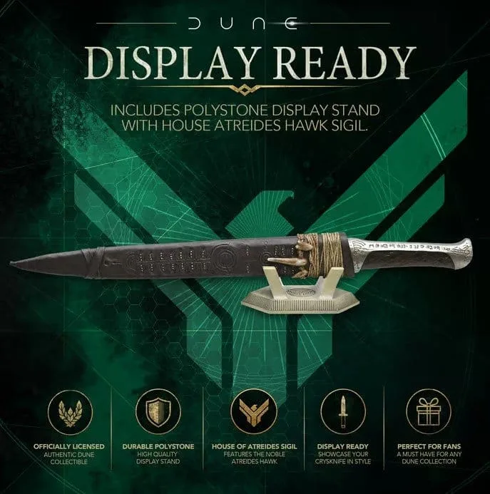 Dune Part Two Replica – Paul Atreides Crysknife 49 cm 2