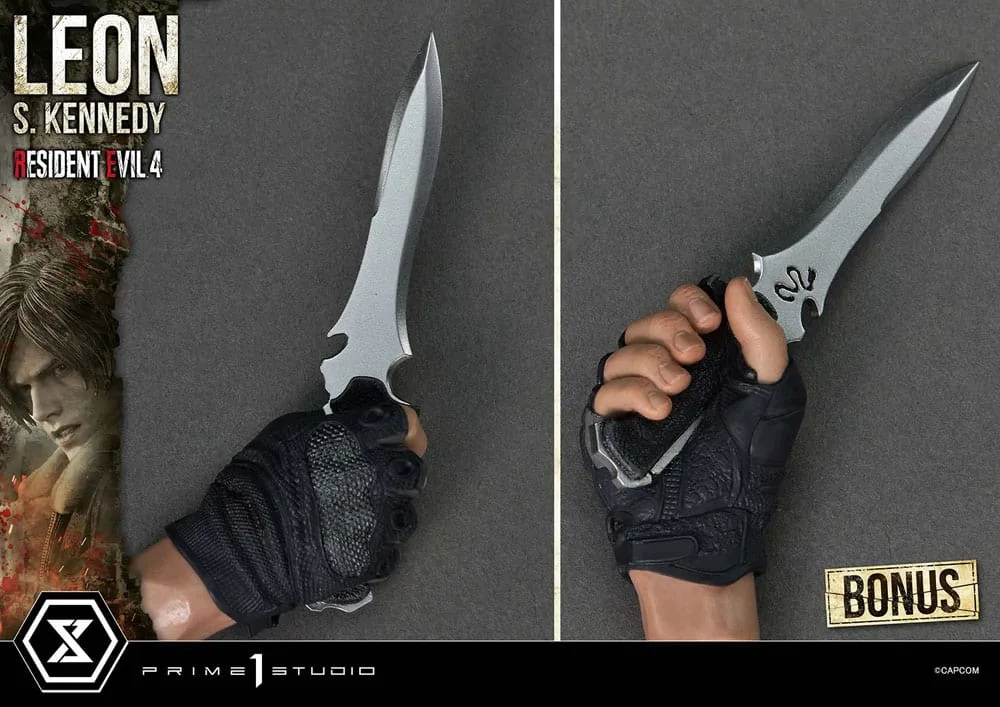 Resident Evil 4 Statue – Leon S. Kennedy Bonus Version 64 cm 4