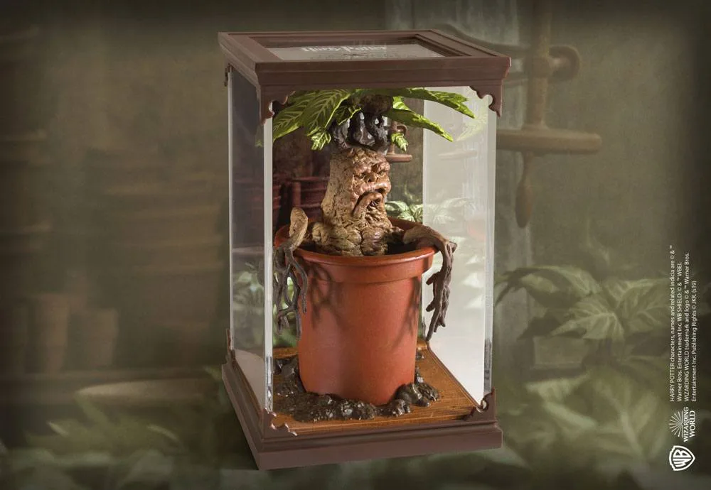 Harry Potter Statue – Magical Creatures Mandrake 13 cm 3