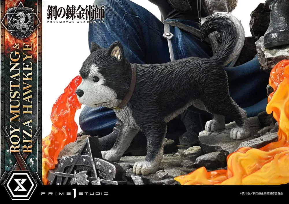 Fullmetal Alchemist Statue – Roy Mustang & Riza Hawkeye 50 cm 9