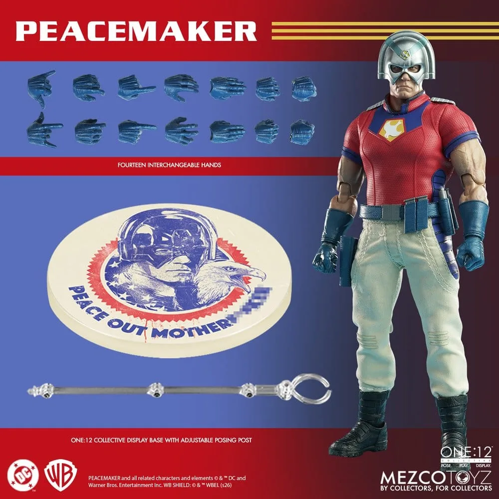 DC Comics Action Figure – Peacemaker One:12 Collective 17 cm 13