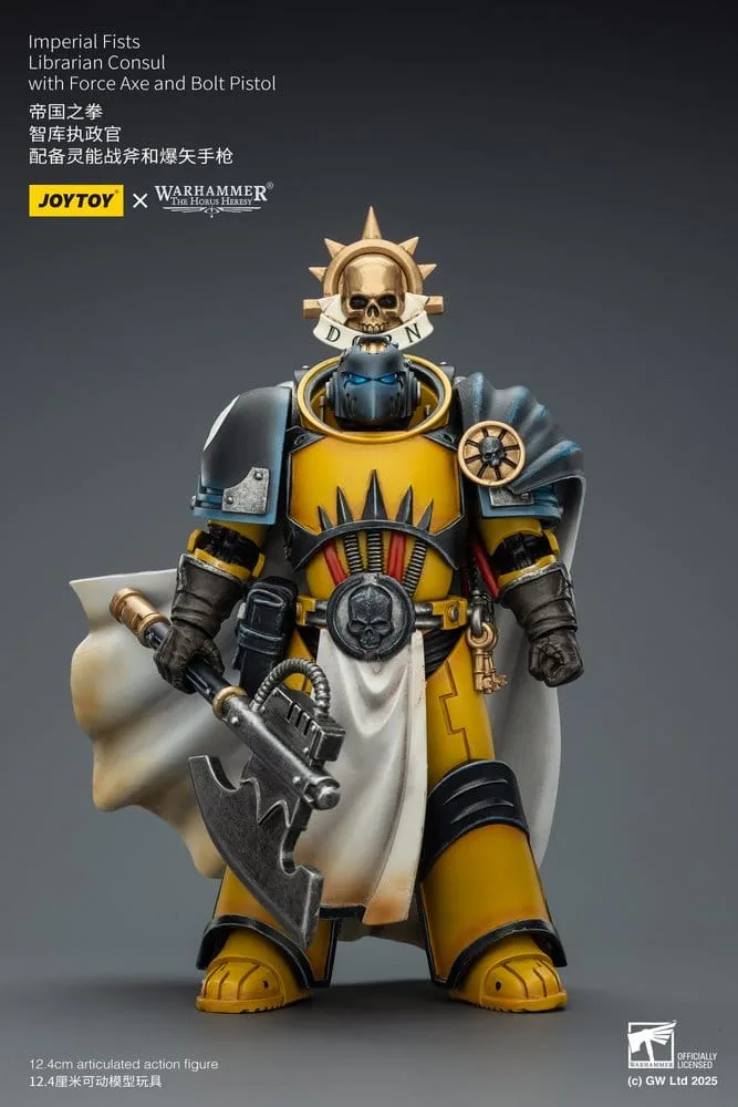 Warhammer Action Figure – Imperial Fists Librarian Consul 12 cm 3