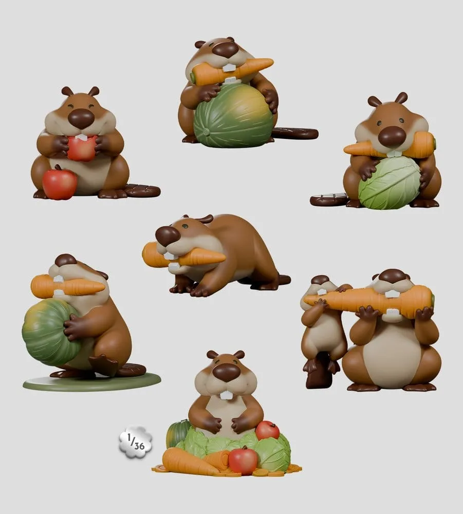 MisBEAVhaving Mini Figures – Series 1 Blind Box Display of 6 5 cm 1