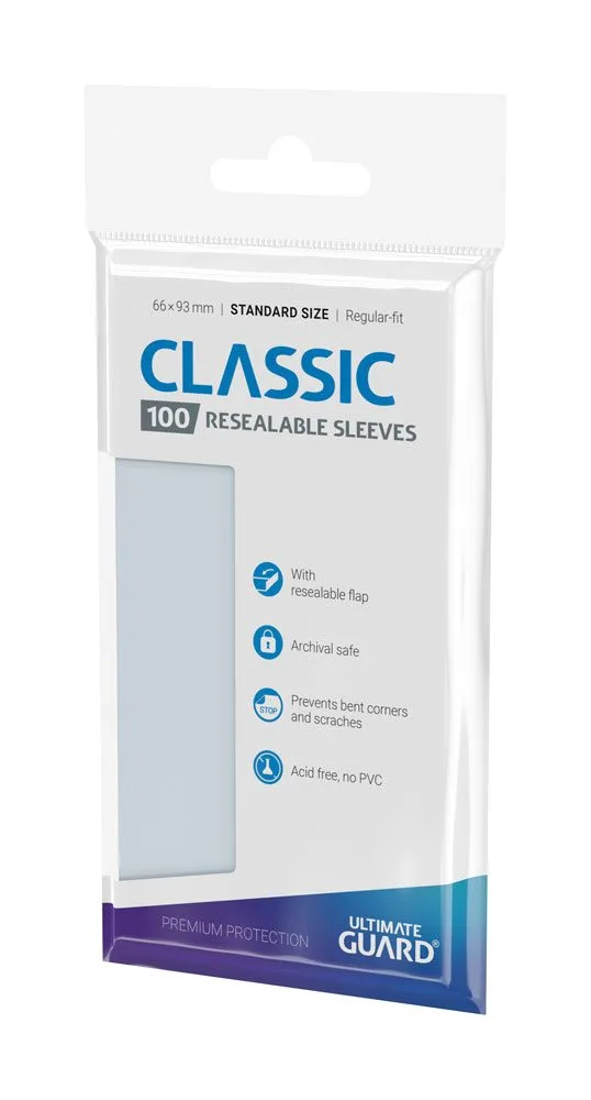 Ultimate Guard Card Sleeves – Classic Resealable 66 x 93 mm 2