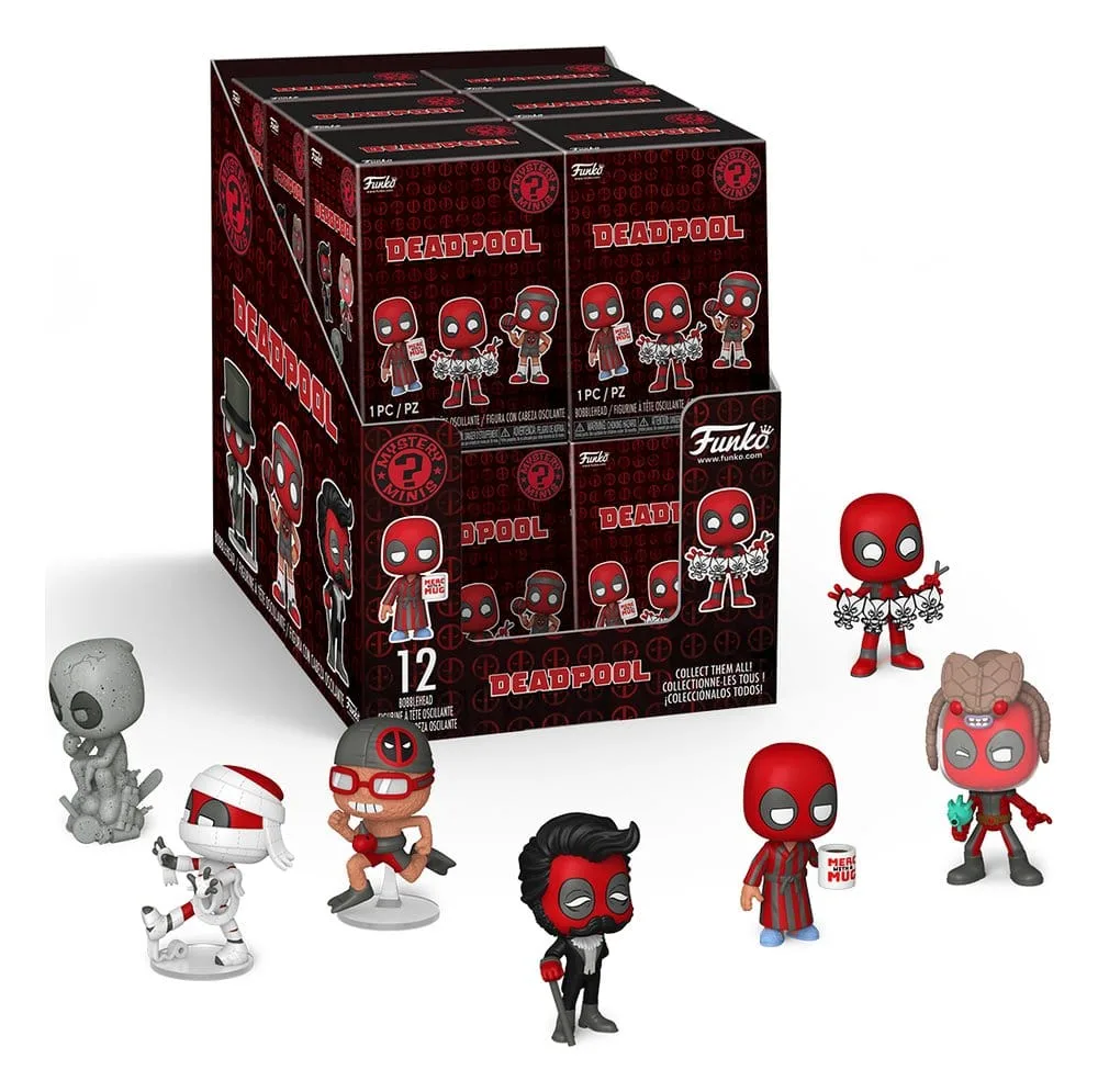 Marvel Mini Figure Display – Deadpool Mystery Minis Series 5 5 cm
