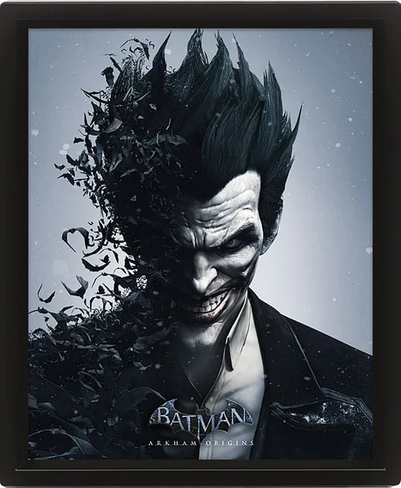 Batman Arkham Origins 3D Poster Pack – vs Joker 26 x 20 cm 2