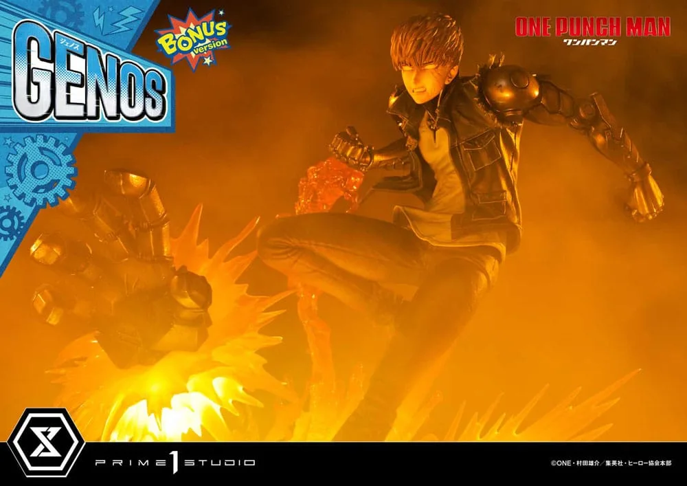 One Punch Man Statue – Genos Bonus Version 1:6 33 cm 5
