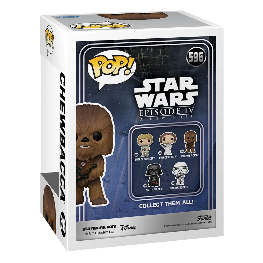 Star Wars Vinylfigur – Funko POP New Classics Chewbacca 9 cm 3
