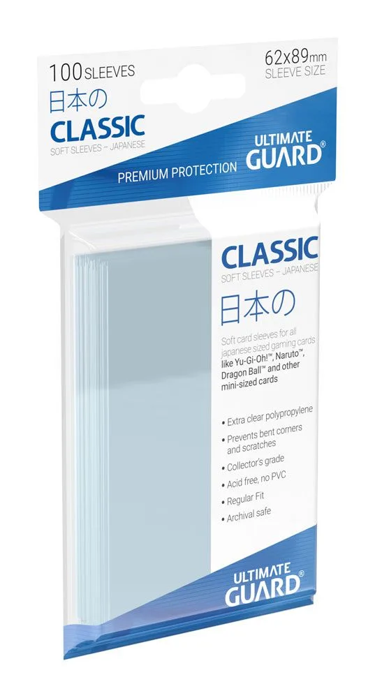 Ultimate Guard Card Sleeves – Classic Japanese Size 100-Pack 3