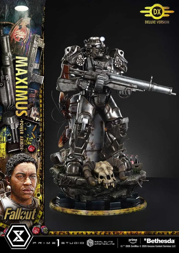 Fallout Statue – Maximus Power Armor Deluxe 1/4 Scale 67 cm 13