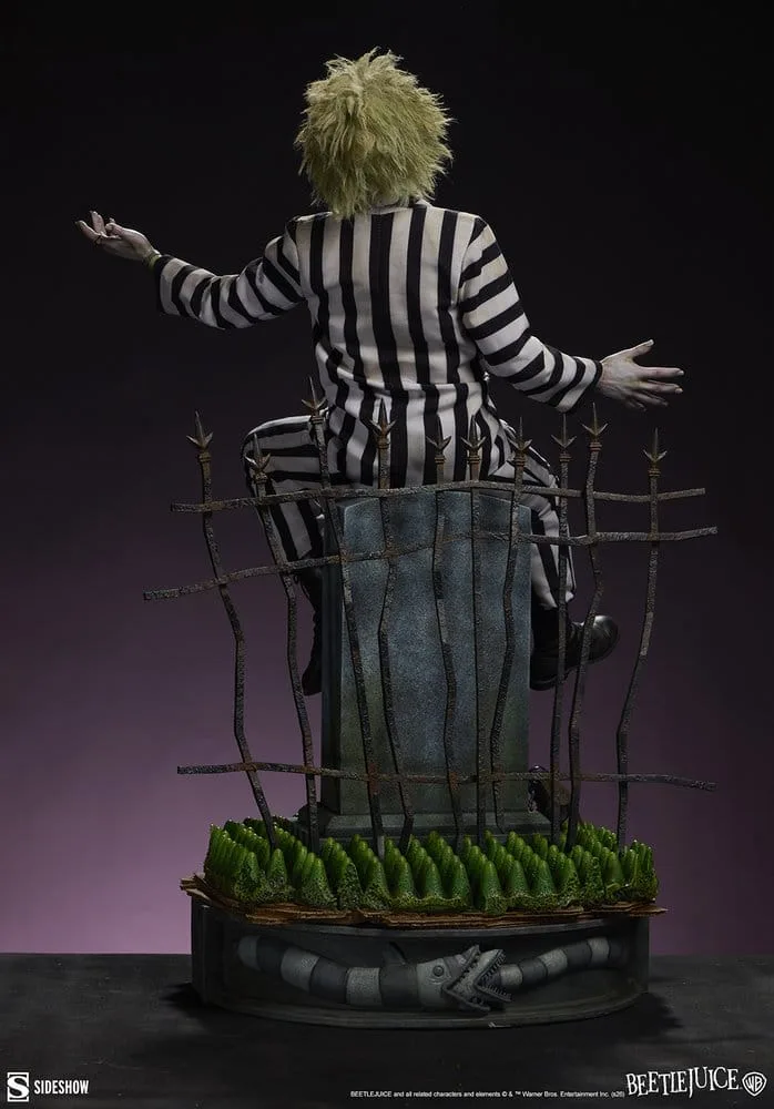 Beetlejuice Mixed Media Statue – Premium Format 54 cm 10