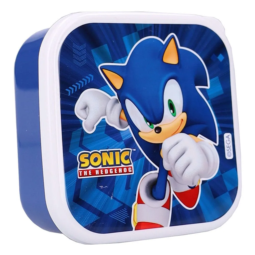 Sonic the Hedgehog Snack Boxes – Fresh Bites Set 4