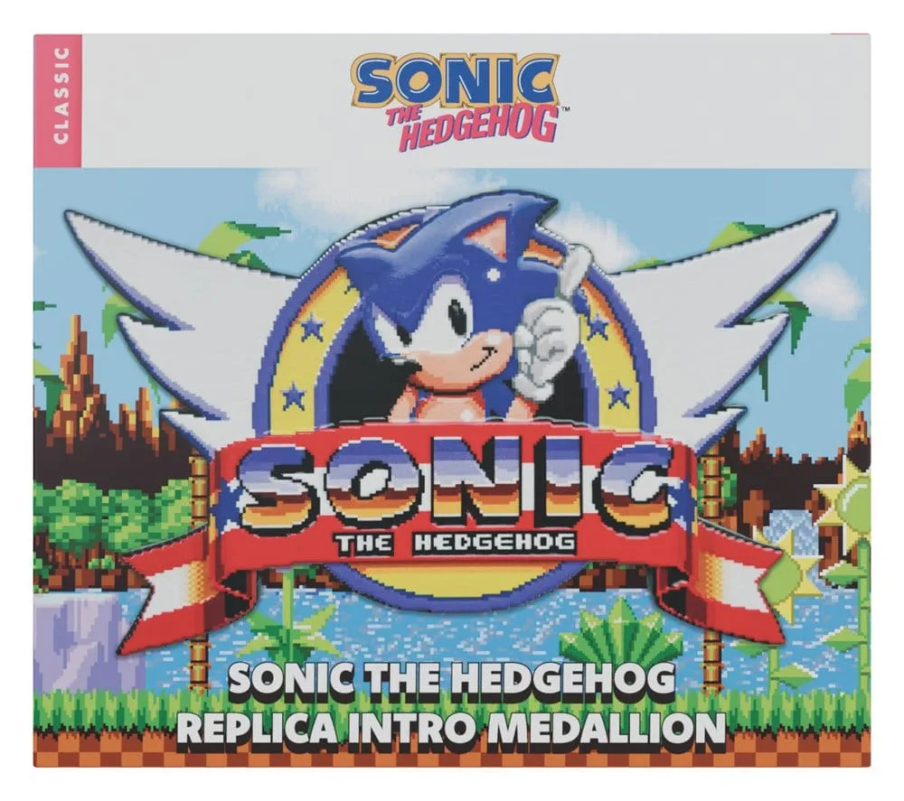 Sonic the Hedgehog Medallion – Original Logo 5 x 8 cm 5