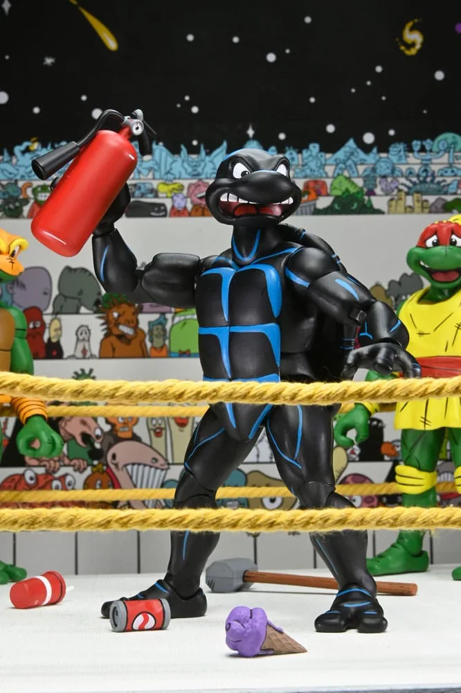 TMNT Action Figures – Stump Wrestling Turtles 4-Pack 18 cm 3
