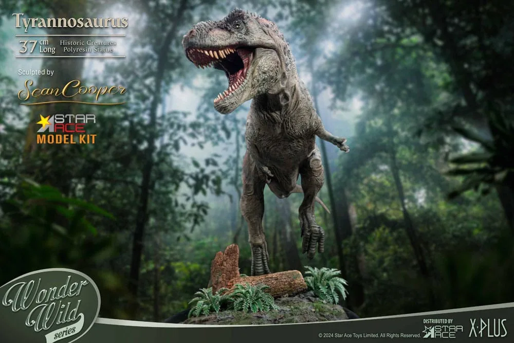 Wonders of the Wild Resin Model Kit – T-Rex 37 cm 3