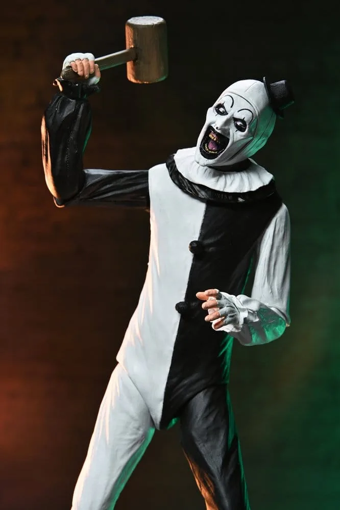 Terrifier 2 actiefigurenset – Art the Clown & Little Pale Girl 18 cm 22