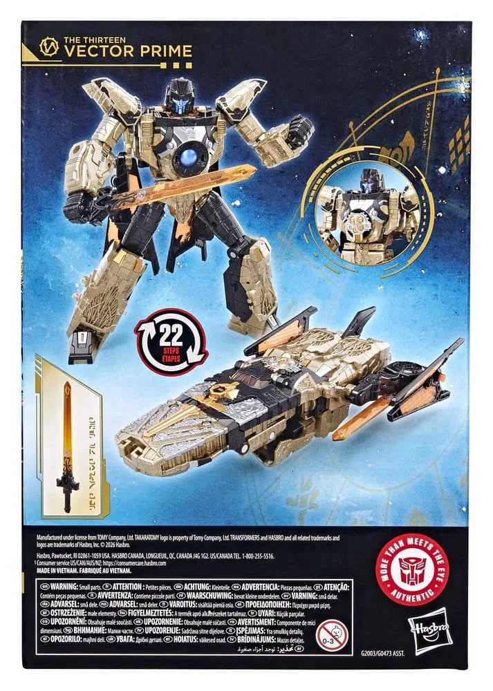 Transformers Action Figure – Voyager Vector Prime 17.5 cm 2
