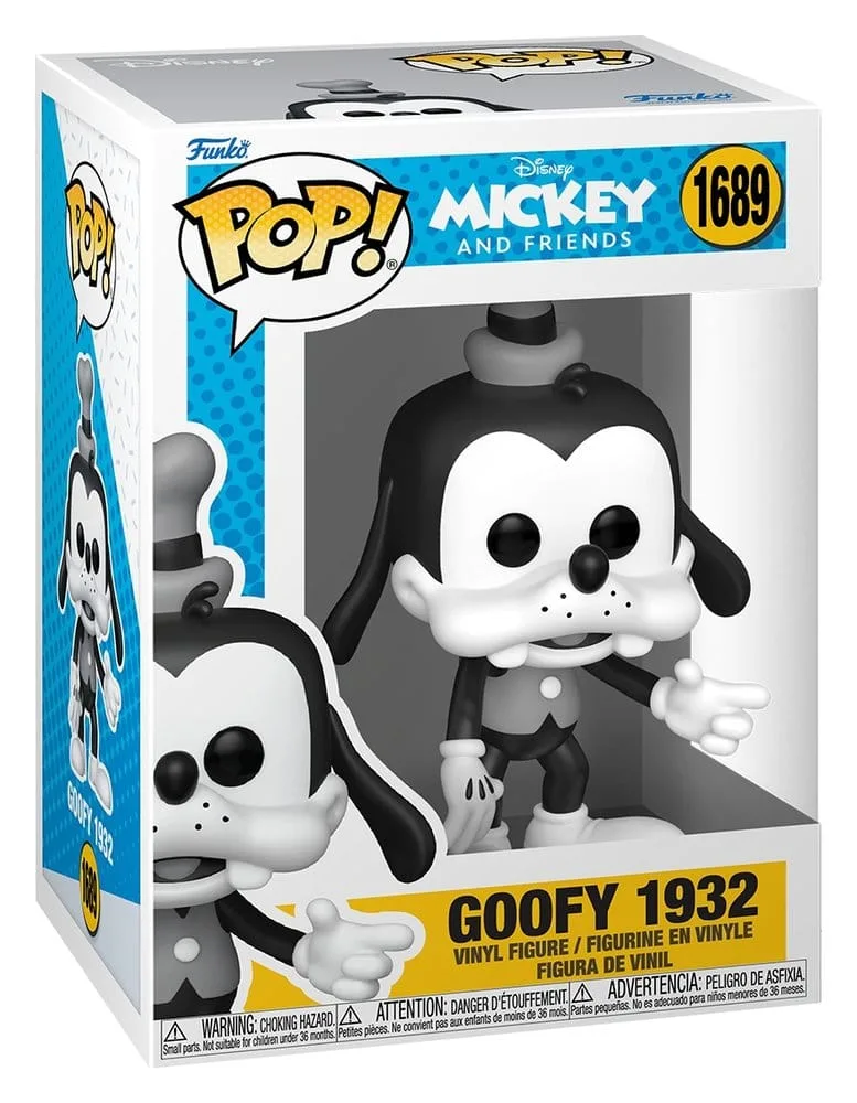 Mickey and Friends Pop Vinyl Figure – Goofy 1932 9 cm 2