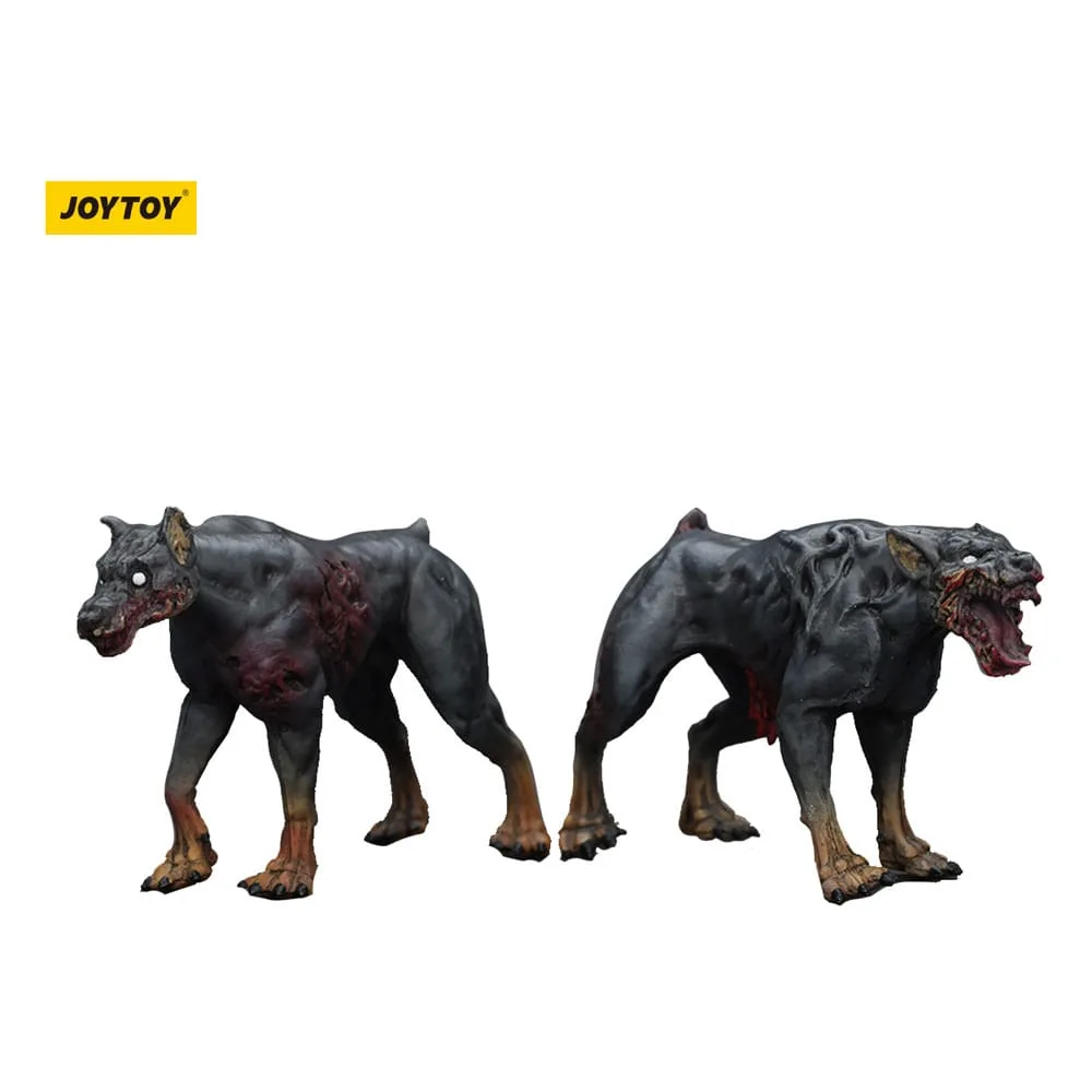 Zombie Dark Source Action Figures – Police Dogs 2-Pack 8 cm