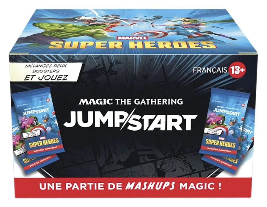 Magic Marvel Super Heroes Boosters – Jumpstart French Display of 24 8