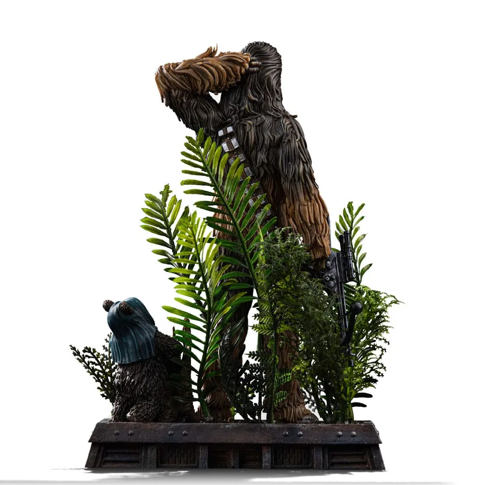 Star Wars Episode VI Statue – Chewbacca and Tokkat 1:10 22 cm 4