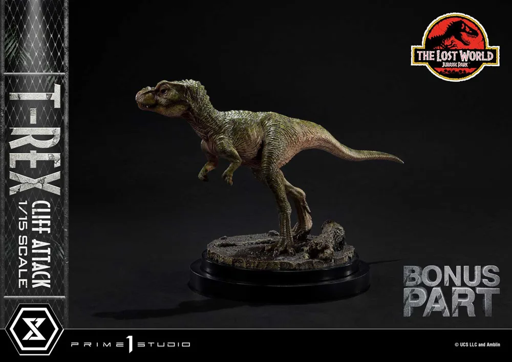 Jurassic Park Statue – Lost World T-Rex Cliff Attack Bonus 53 cm 27