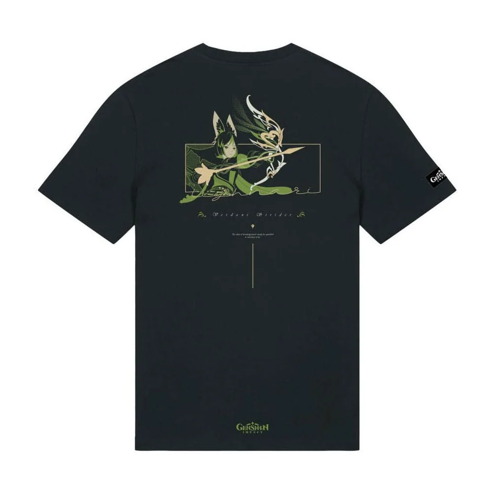 Genshin Impact T-Shirt – Tighnari Verdant Strider Size L