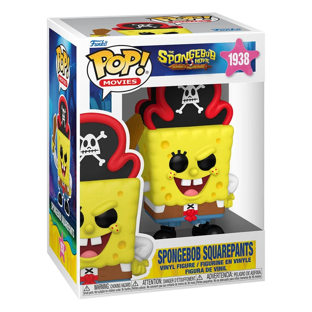 SpongeBob SquarePants Vinyl Figure – Pirate Funko Pop 9 cm 2