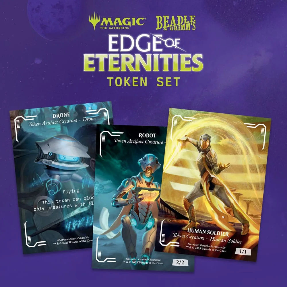Magic the Gathering Dice and Token Pack – Edge of Eternities 3
