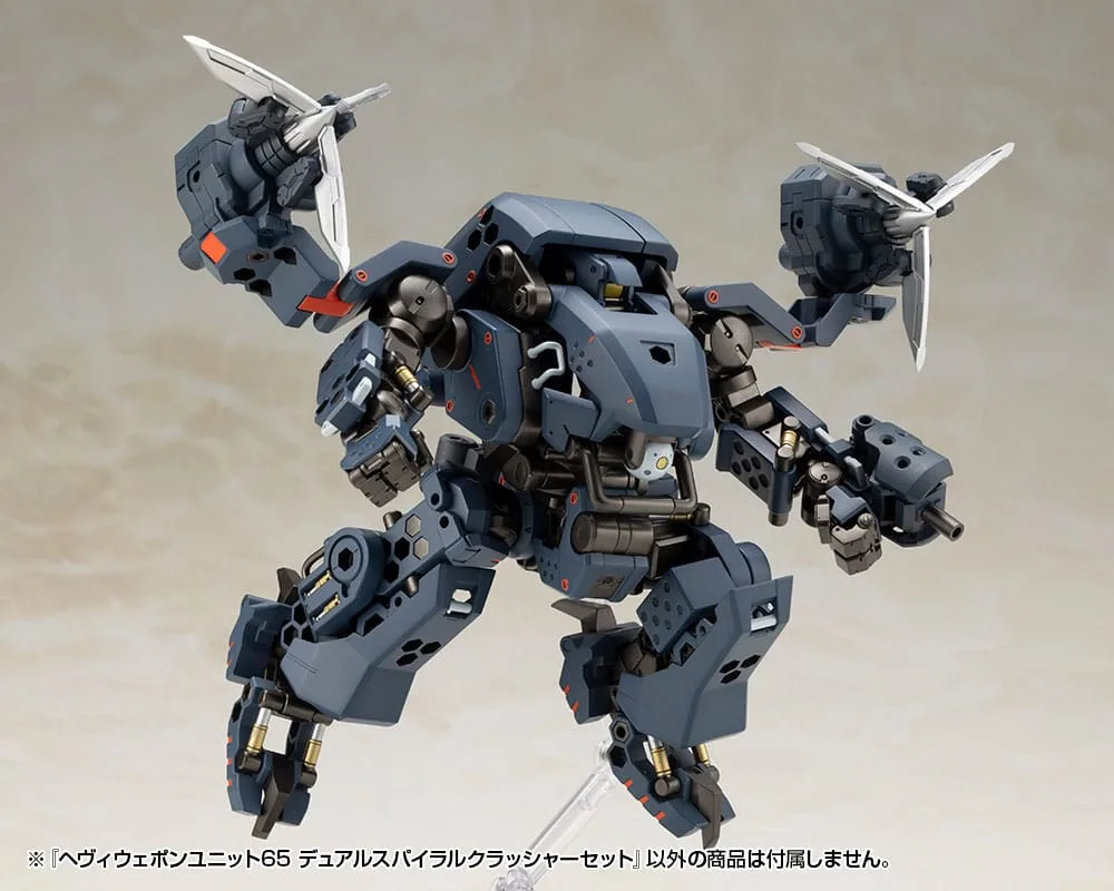 Kotobukiya M.S.G. Zubehörbausatz – Dual Spiral Crusher Unit 65 18